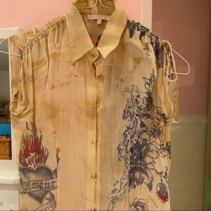 Roberto Cavalli silk blouse